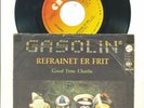 GASOLIN'-REFRAINET ER FRIT-RARE DIFF.YUGO PS 45rpm 1976