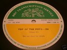 BBC TRANSCRIPTION DISC-ROLLING STONES-YES-HUMBLE PIE+++