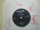 OVERKILL-ELEMENTAL-NWOBHM-TOP UK RARITY- SIGNED COVER