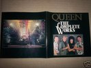QUEEN SIGNED , THE COMPLETE WORKS COLOUR BOOKLET ,