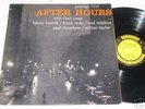 THAD JONES After Hours  PRESTIGE  7118 DG 1957