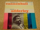 1958 Cannonball Adderley RARE 1ST Press Riverside LP