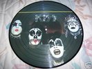 Kiss self titled record LP picture disc #580 mint