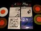 U2   4 U2 Play Multi color vinyl 4-pack  Extremely RARE