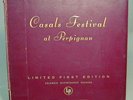 CASALS FESTIVAL PERPIGNAN 13 lp SL-170 MORINI tortelier