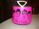 BEATLES PINK DISK GO CASE 45 RECORD CARRIER VERY NICE