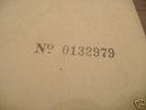 THE BEATLES RARE TOP OPEN WHITE ALBUM NUM 132979 