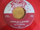 Doo Wop 45 rpm: The Flamingos, Parrot 808 red plastic