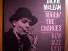 JACKIE McLEAN MAKING CHANGES MINT ORIG NEW JAZZ MONO LP