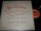 2LP COLUMBIA - BEETHOVEN - CELLO - SHAFRAN GINZBURG