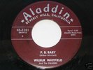 Doo Wop 45 Wilbur Whitfield & The Pleasers on Aladdin