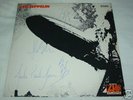 Signed Autographed Led Zeppelin Vintage LP Album BONHAM