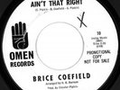 Brice Coefield RARE Northern Soul 45 on Omen