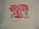 HEAVY TRASH  PROMO SINGLE SIGNED JON SPENCER LP NEW OOP