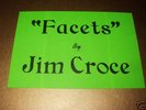 JIM CROCE - FACETS - RARE 1966 PRIVATE PRESS LP - 1/500