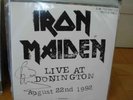 IRON MAIDEN LIVE AT DONINGTON 3 LP SIGNED BY BRUCE NR 