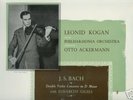 COLUMBIA CX 1373 ed1  BACH VIOLIN C &  PARTITA KOGAN