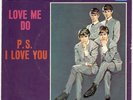 RARE BEATLES PICTURE SLEEVE 45  LOVE ME DO -PS. -TOLLIE