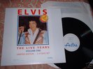 ELVIS PRESLEY  3 LP BOX SET THE LIVE YEARS VOL 1