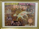 SEX PISTOLS- GREAT ROCK ‘N’ ROLL SWINDLE POSTER  V RARE