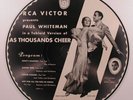 Paul Whiteman RCA Victor 78 rpm Picture Record