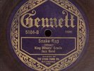 78-Jazz-Gennett 5184-King Oliver's Creole Jazz Band