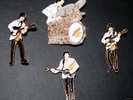 THE BEATLES HARD ROCK CAFE COMPLETE PIN BADGE SET  Rare