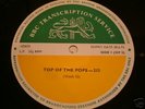 BBC TRANSCRIPTION DISC-SMALL FACES-CREAM-M.HOPKIN CLIFF