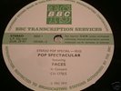 BBC TRANSCRIPTION DISC-FACES(ROD STEWART) IN CONCERT