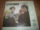 U2 SIGNED OCTOBER VINYL ALBUM READ THE TRUE VALUE
