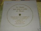 DF 121-2 MOZART SONATAS FOR VIOLIN & PIANO. LILI KRAUS