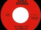 The Compacts RARE Northern Soul 45 on Carla