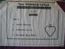 THE HOMOSEXUALS EP ASTRAL GLAMOUR-BLACK NOISE RECORDS