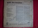Beatles With The Beatles Autographed LP