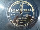 Paramount 78,Fruit Jar Guzzlers,C&O Whistle O JOE ClarK
