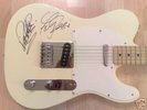 Fender Telecaster Guitar signed by Status Quo