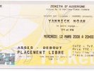 CONCERT YANNICK NOAH 12/03/08 CLERMONT FERRAND
