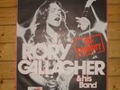 RORY GALLAGHER - Tour Poster - Concert Poster - 1979