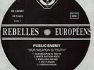 Public Enemy - Our Weapon Is Truth LP Punk Oi HC