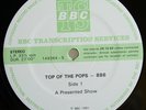 BBC TRANSCRIPTION TOP OF THE POPS LP ELO POLICE SQUEEZE