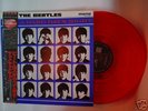 BEATLES  A HARD DAYS NIGHT-JPN RECORD-MONORAL-RED VINYL