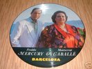 FREDDIE MERCURY BARCELONA V.RARE PIC DISC-*NEW* QUEEN