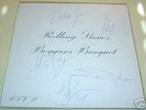 Signed The Rolling Stones Vintage LP Album x5 w/ JONES