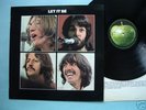 THE BEATLES LET IT BE FIRST RED APPLE UK LP TOP NM