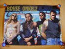 Böhse Onkelz Band-Poster alt 1990 Plakat gerollt RAR 