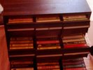Over 100 Cassettes/Tapes with Cabinet, Various Artists