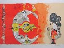 320A: Graham Sutherland Fossil with Rocks and Flames