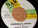 Northern Soul WOMACK BROTHERS Somebody's Wrong *HEAR*