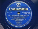 Benny Goodman on blue wax Columbia 2988 