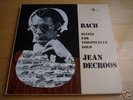 BACH SOLO CELLO SUITES BY JEAN DECROOS, RARE MINT